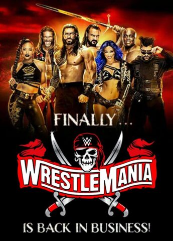 عرض WWE WrestleMania 37 Part 2 2021 مترجم