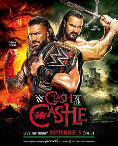 عرض WWE Clash at the Castle 2022 مترجم